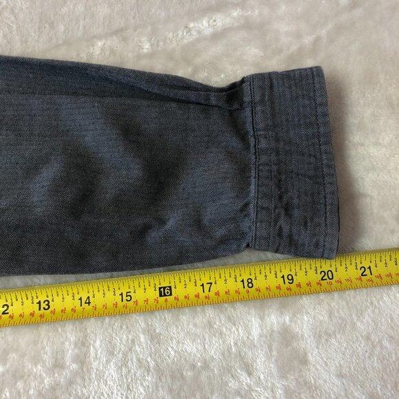 Kenneth Cole Unlisted Grey Long Sleeve Button Down Shirt Size XL - Picture 9 of 11